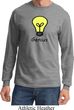 Genius Light Bulb Long Sleeve Shirt