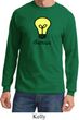 Genius Light Bulb Long Sleeve Shirt