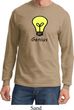 Genius Light Bulb Long Sleeve Shirt