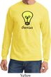 Genius Light Bulb Long Sleeve Shirt