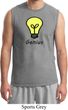 Genius Light Bulb Mens Muscle Shirt