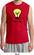 Genius Light Bulb Mens Muscle Shirt