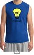 Genius Light Bulb Mens Muscle Shirt