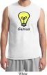 Genius Light Bulb Mens Muscle Shirt
