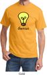 Genius Light Bulb Shirt