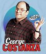 Seinfeld TV Show George Costanza Light Blue T-shirt
