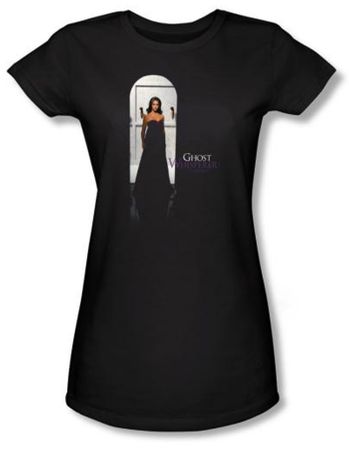 Ghost Whisperer Juniors Shirt Doorway Black T-Shirt