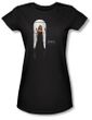 Ghost Whisperer Juniors Shirt Doorway Black T-Shirt