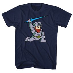 Ghost'N Goblins Shirt Arthur Navy Blue T-Shirt