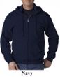 Gildan Full Zip Hoodie Sweatshirt Heavy Blend Hoody Hooded Sweat Shirt