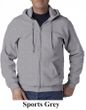 Gildan Full Zip Hoodie Sweatshirt Heavy Blend Hoody Hooded Sweat Shirt