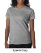 Gildan Ladies Shirt Cotton Tee T-shirt