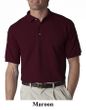Gildan Polo Shirt Ultra Cotton Jersey Knit Golf Sports Shirt