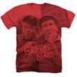 Gilligan's Island Gilligan and The Skipper Adult T-shirt - Red