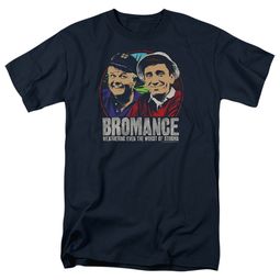 Gilligan's Island Gilligan & Skipper Bromance T-shirt - Navy Blue Gilligan's Island Gilligan & Skipper Bromance T-shirt - Navy Blue