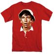Gilligan's Island FACE Adult Unisex T-shirt - Red