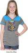 Girls Cat Tee Love Cat Football Shirt