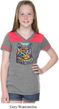 Girls Cat Tee Love Cat Football Shirt