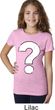 Girls Distressed Question Shirt