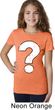 Girls Distressed Question Shirt