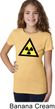 Girls Fallout Shirt Radioactive Triangle Tee T-Shirt