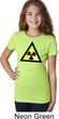 Girls Fallout Shirt Radioactive Triangle Tee T-Shirt