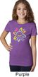 Girls Flower Shirt Sunflower Tee T-Shirt
