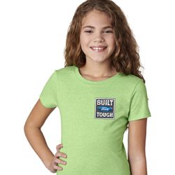 Girls Ford Shirt Built Ford Tough Pocket Print Tee T-Shirt