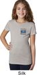 Girls Ford Shirt Built Ford Tough Pocket Print Tee T-Shirt