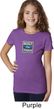 Girls Ford Shirt Built Ford Tough Small Print Tee T-Shirt