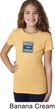 Girls Ford Shirt Built Ford Tough Small Print Tee T-Shirt