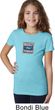 Girls Ford Shirt Built Ford Tough Small Print Tee T-Shirt