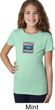 Girls Ford Shirt Built Ford Tough Small Print Tee T-Shirt
