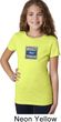 Girls Ford Shirt Built Ford Tough Small Print Tee T-Shirt