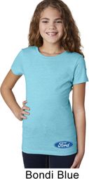 Girls Ford Shirt Ford Oval Bottom Print Tee T-Shirt