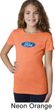 Girls Ford Shirt Ford Oval Middle Print Tee T-Shirt