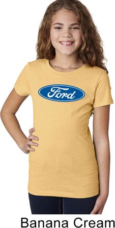 Girls Ford Shirt Ford Oval Tee T-Shirt