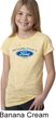 Girls Ford Shirt My Daddy Drives a Ford Burnout Tee T-Shirt