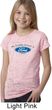 Girls Ford Shirt My Daddy Drives a Ford Burnout Tee T-Shirt