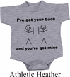 Kids Funny Romper I've Got Your Back Onesie