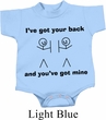 Kids Funny Romper I've Got Your Back Onesie