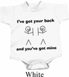 Kids Funny Romper I've Got Your Back Onesie