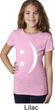 Girls Funny Shirt Smiley Chat Face Tee T-Shirt