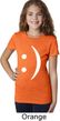 Girls Funny Shirt Smiley Chat Face Tee T-Shirt