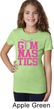 Girls Gymnastics Shirt Gymnastics Text Tee T-Shirt