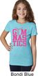 Girls Gymnastics Shirt Gymnastics Text Tee T-Shirt