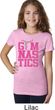 Girls Gymnastics Shirt Gymnastics Text Tee T-Shirt
