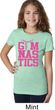 Girls Gymnastics Shirt Gymnastics Text Tee T-Shirt
