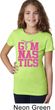 Girls Gymnastics Shirt Gymnastics Text Tee T-Shirt