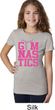 Girls Gymnastics Shirt Gymnastics Text Tee T-Shirt